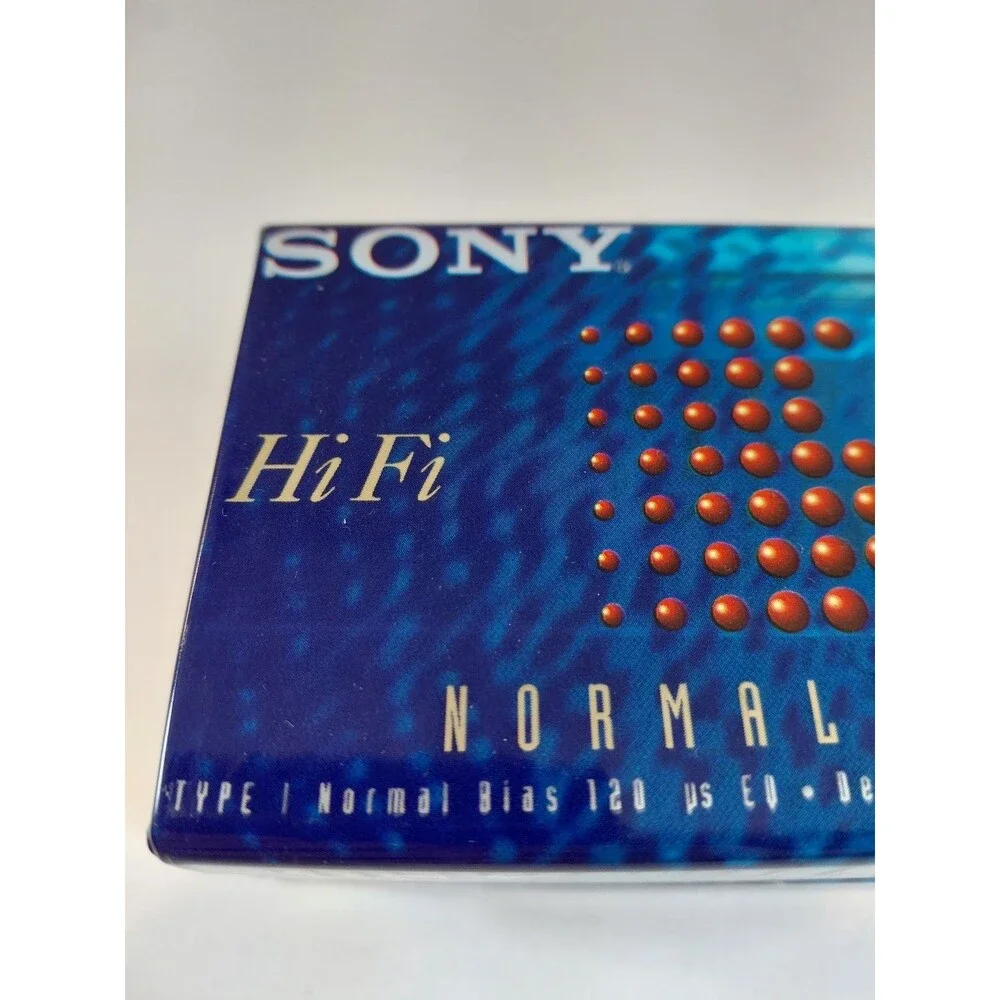 SONY HiFi C-60 Type I Normal Bias Blank Cassette Tape 5pk C-60HFB